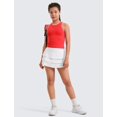 thumbnail image 3 of Musculosa CRZ YOGA Butterluxe Cuello Alto y Espalda Nadadora Roja Talle S, 3 of 5