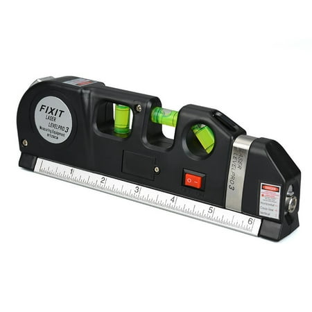 

Julam Multipurpose Beam Lazer Leveler Tool - Lasers Level Standard Cross Line with 8 Feet Measure Tape Metric Ruler - Measurement Tool Gadget Birthday Gift for Men Dad