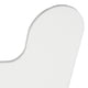 thumbnail image 3 of 8 Uds. Almohadilla adhesiva para alfombra, PU, lavable, reutilizable, cinta para alfombra en forma de corazón para pisos de madera y azulejos, color blanco L, 3 of 8
