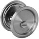 thumbnail image 2 of Kwikset 335 15 RND PCKT DR LCK Cerradura redonda para puerta de bolsillo para cama/baño en níquel satinado, 2 of 5