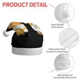 thumbnail image 6 of Cauagu Sunflower Gnomes 5 for Adult Christmas Hat,1-Pack Xmas Holiday Hat Santa Hat for Women & Men Festive Headwear Accessories Fit for Christmas/New Year/Party, 6 of 6