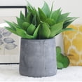 thumbnail image 4 of Moyic Decoración suculenta de agave: plantas simuladas realistas y de bajo mantenimiento, plantas verdes, lavables y duraderas, realistas Plantas Artificiales Agave Grande, 4 of 6