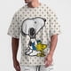 thumbnail image 2 of Camiseta deportiva de verano con estampado de Snoopy, ropa transpirable, talla grande, camiseta para hombre, camiseta de manga corta con impresión 3D para niños, 110, 2 of 4