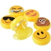 US Toy 4542 Emoticon Slime Toy - Pack of 12
