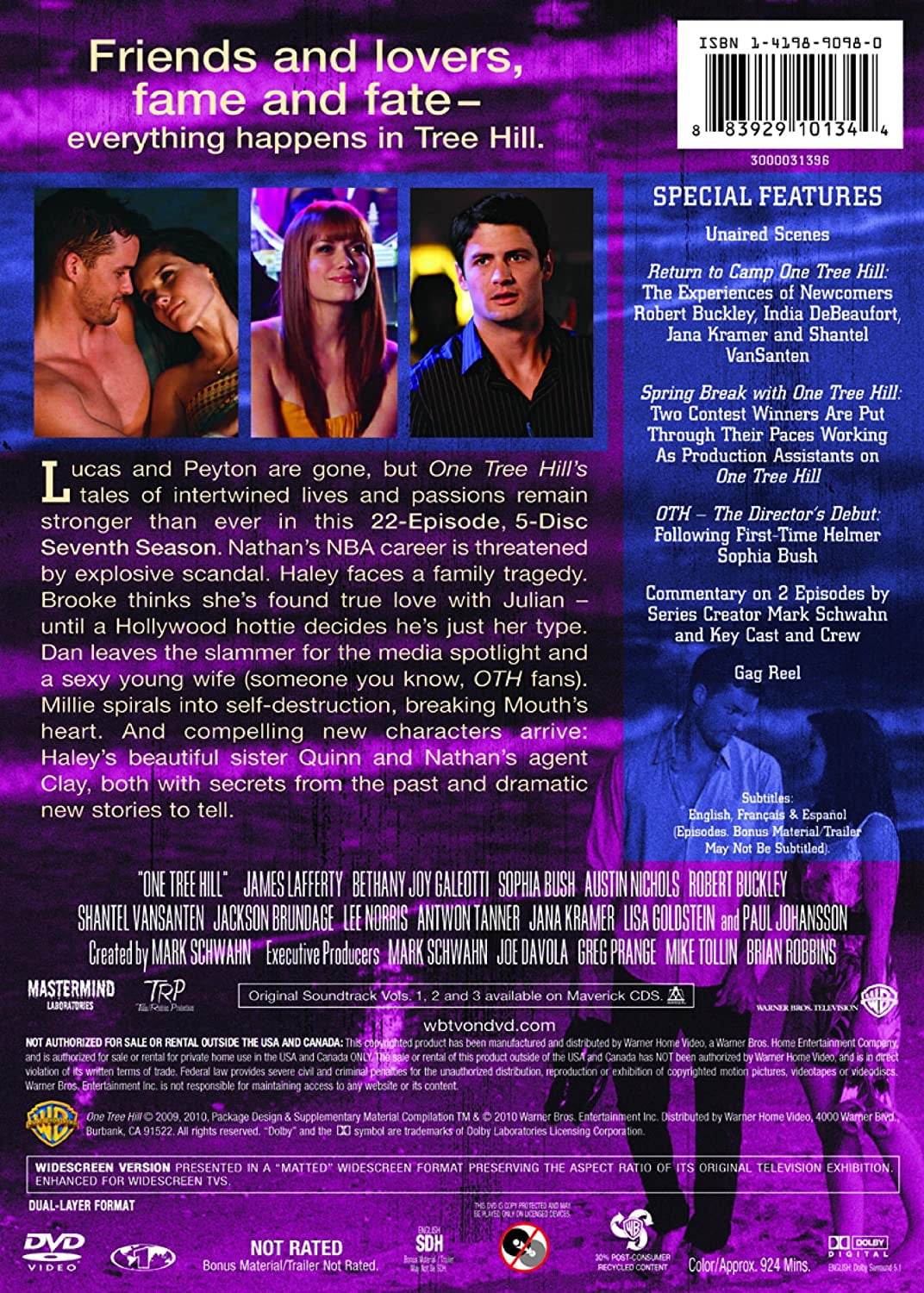 One Tree Hill: The Complete Seventh Season DVD - Series Box Set