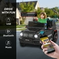 thumbnail image 6 of TOKTOO 12V Powered Ride on Toy Mercedes-Benz G63 Licensed for Kids, Electric Toddler Ride on Car w/Parent Remote Control, MP3, LED Headlight, Gift for Boys Girls Aged 2-4 Years, Black, 6 of 10