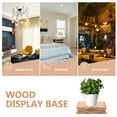 thumbnail image 3 of COMPUKAS Wood Display Pedestal Home Decoration Wooden Material 1Pack, 3 of 6