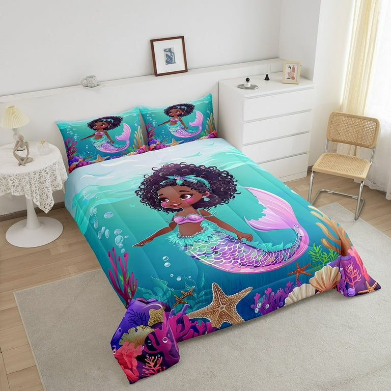 Mermaid comforter twin hotsell
