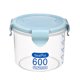 thumbnail image 1 of Moyic Fenkicyen Hebilla PP Contenedor de alimentos sellado Cereal transparente Tarro de almacenamiento Titulares Cocina Condimentos Organizadores de utensilios de cocina azul 11*9.5*8.5 cm Moyic JJ18045-02, 1 of 3