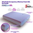 thumbnail image 3 of Almohada Media La Fabrica de Espuma 3 Capas con MEMORY FOAM Gel Sin Funda, 3 of 5