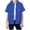 Blue-C, variant on HNMKIU Girls Tie Dye Patchwork Short Sleeve Button Down Shirt Pocket Collared Casual Beach Tops Blue-C,12-13 Years