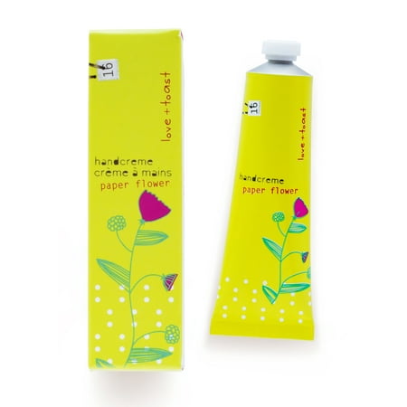 Love & Toast Hand Creme, Paper Flower, 1.25 Oz