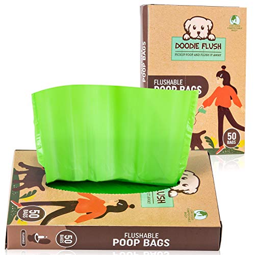 flushable dog poop bags
