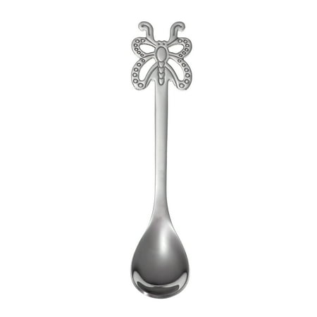 

1PC Stainless Steel Fruit Spoon Kitchen Tableware Creative Fruit Fork Spoon for Home Bar Kitchen (Butterfly Spoon)