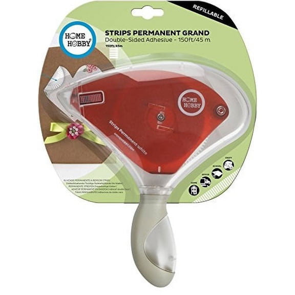 3l scrapbook adhesives e-z runner grand permanent refillable adhesive dispenser, 150 feet