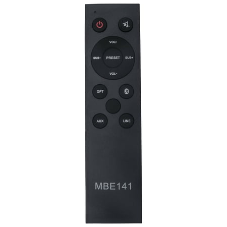 New Infrared Remote Control Replace for Element Soundbar ESB205 Sound Bar ESB204