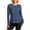Navy tops, variant on jobturf Long Sleeve Athletic Shirts for Women Curved Hem Side Split Sun Shirt UV Protection Casual Workout Tops XL