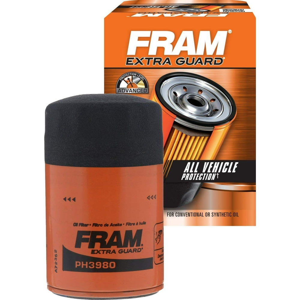 Fram PH3980 Extra Guard Passenger Car SpinOn Oil Filter