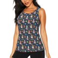 thumbnail image 1 of Easygdp Gnomes de Jardin pour Femmes Débardeur d'Entraînement, Haut de Course, Chemise de Randonnée, Séchage Rapide pour Course, Yoga, Randonnée-TG, 1 of 7