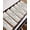 White, variant on Pastoral Botanical Stair Treads for Wooden Steps Indoor Runner Rug Carpet, Vintage Fall Wheat Rustic Botanical 4 Pieces Peel and Stick Staircase Step Treads Covers Washable Throw Door Mats, 30"x8"