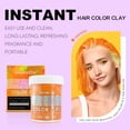 thumbnail image 1 of Puntoco Colored Hair Mud Long-Lasting Styling One-Time Hair Easy to Rinse Naturally 9-Color Styling Wax, 1 of 2