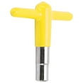 thumbnail image 3 of Tambour Clé de Réglage, Alliage de Zine Tambour Robuste Durable T en Forme de Clé Tambour Accessoires pour les Amateurs de Musique pour les Débutants Rouge, Jaune, Noir, Bleu, 3 of 8