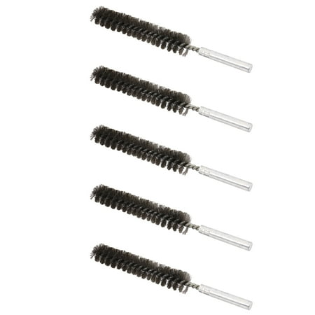 

5Pcs 17cm Length 20mm Diameter Stainless Steel Wire Tube Cleaning Brush