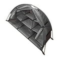 thumbnail image 3 of Organizador De Acampada, Estante Para Tienda De Campaña Con Solapa Con Cremallera, Muebles De Exterior, Tienda De Campaña De Almacenamiento Impermeable De 9 Compartimentos, 3 of 8