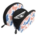 thumbnail image 3 of YFYANG 2 Piece Women's Portable Makeup Bags, Cute Butterfly Doodle Clutch Travel Toilet Bags Cosmetic Organizer, 3 of 7