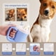 thumbnail image 3 of Limpiador de patas de perro, limpiador de patas de barro adecuado para perros pequeños y gatos, lavadora de pies portátil semiautomática MFZFUKR CPB-US-ZMR31-1, 3 of 5