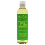 African Water Mint & Ginger Detox Bath-Body & Massage Oil by Shea Moisture for Unisex - 8 oz Oil