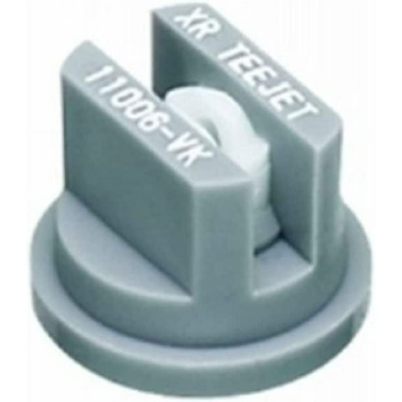 XR11006-VK Teejet Nozzle, Extended Range Flat Spray Tip, Gray