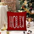 thumbnail image 6 of Christmas Throw Pillow Covers for Winter Decor 18x18" Christmas Pillowcase Bedroom Sofa Cushion Pillow Cover Christmas Tree Decorative Pillow, 6 of 7