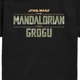 thumbnail image 3 of Star Wars - The Mandalorian and Grogu Logo - Youth Boys Short Sleeve Graphic T-Shirt, 3 of 5