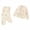 H183 Beige1, variant on SJLDQY Girls Flannel Pajamas Long Sleeve Shirt and Pants 2 Piece Pj Sets Winter Sleepwear Warm Loungewear Sets for Girls