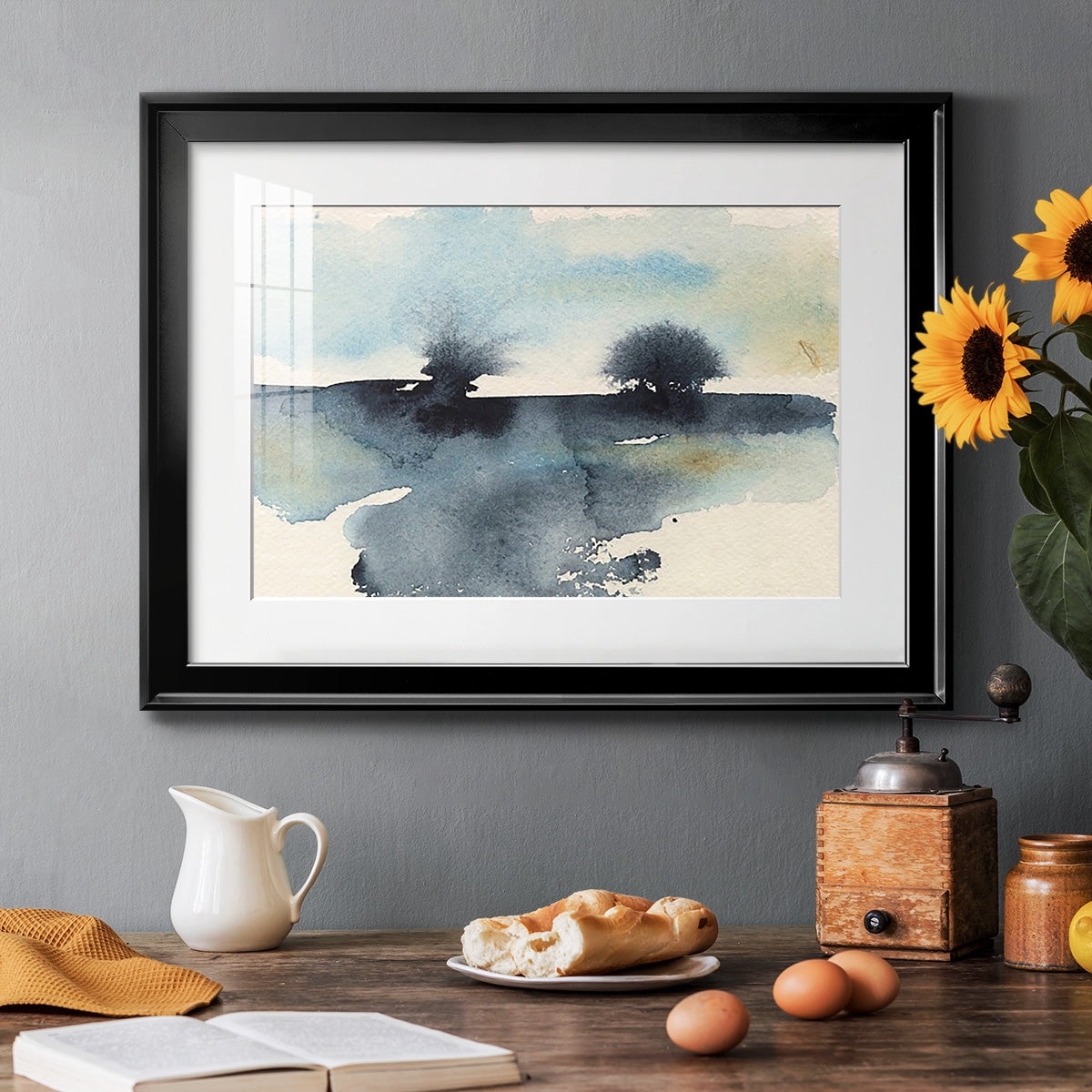 Upheval I Premium Framed Print - Ready to Hang