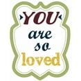 thumbnail image 2 of Greene, Taylor 20x24 White Modern Wood Framed Museum Art Print Titled - You Are So Loved, 2 of 4