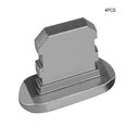 thumbnail image 4 of Methold 4Pcs Mobile Phone Stopper Dust Proof USB Protection Anti-dust Cap Micro Charging Port Replacement for 13/Mini/Pro/Pro Max Cables de audio/vídeo Gris, 4 of 4