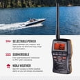 thumbnail image 3 of Radio marina Cobra MR HH150 FLT, 3 W, VHF, flotante, impermeable, 3 of 7