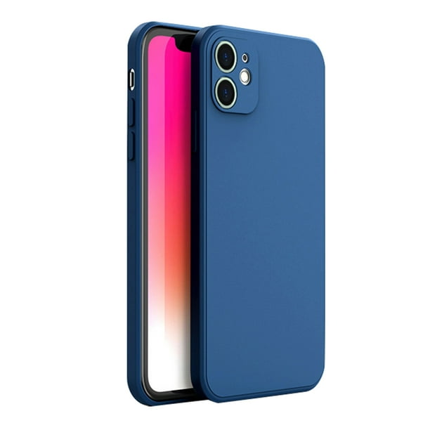 Original Square Silicone Phone Case For Iphone 11 Pro Max X Xs Max Xr 6 6s 7 8 Plus Se 2 Soft Candy Colors Case Dark Blue Foriphone7plus8p Walmart Com Walmart Com