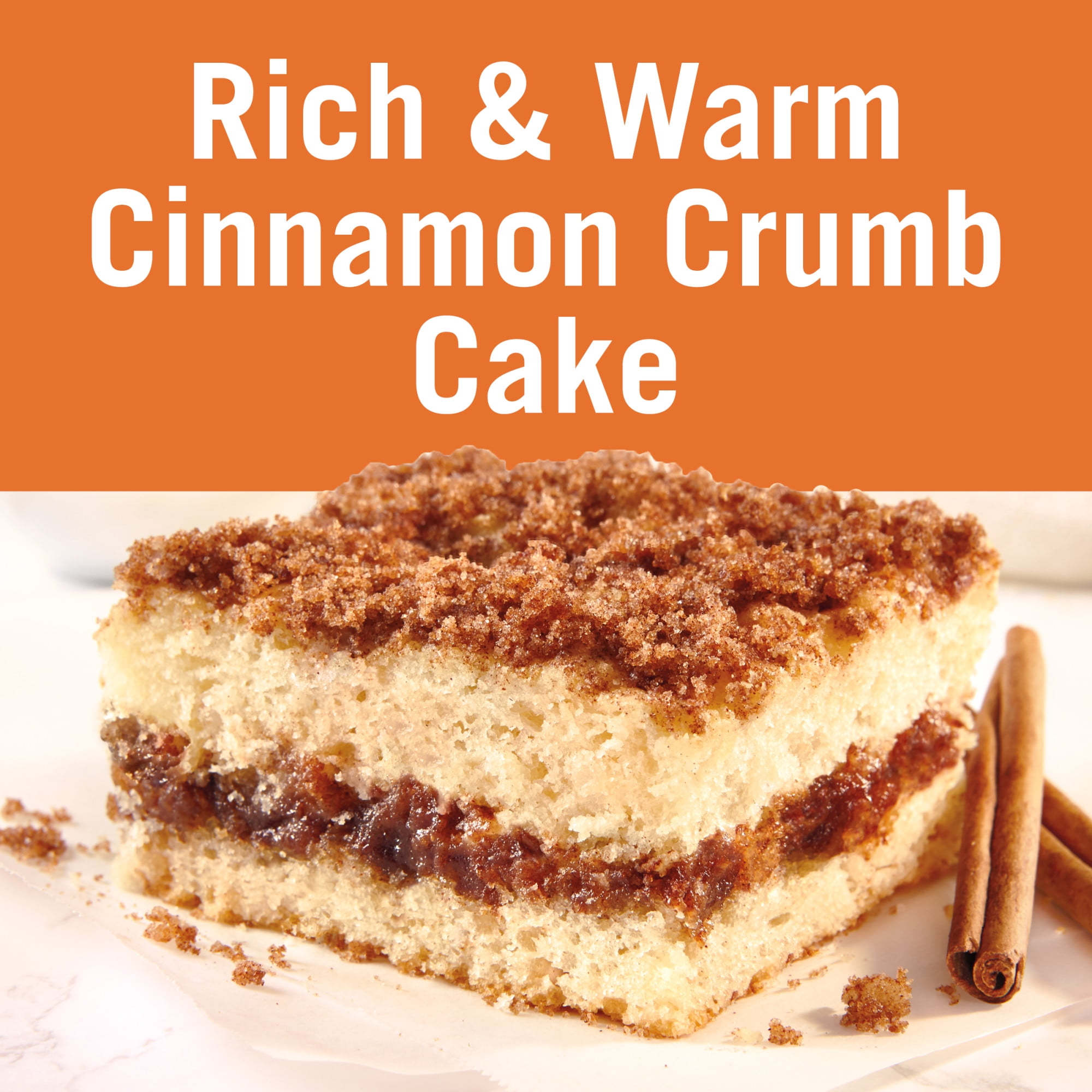 (6 pack) White Lily Cinnamon Crumb Cake Mix, 20.35 OZ Box