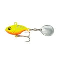 thumbnail image 3 of 1pc 14g Ice fishing Vibration Sequin Spinner Tackle Rotate VIB Lure Metal Fishing Bait Treble Hook Spoon Fishing Lure B, 3 of 8