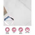 thumbnail image 3 of Blue Tree Kitchen Dish Towels for Drying Dishes Set of 3, Modern Oil Painting Botanical Art Waffle Weave Microfiber Hand Tea Bathroom Towels Quick Dry & Absorbent Towel 15.7x23.6, 3 of 3