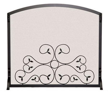 

Pilgrim 18277 Arch Top Scroll Screen - Matte Black
