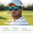 thumbnail image 3 of Gafas Deportivas Polarizadas Fanshen para Hombre (Paquete de 3), 3 of 8
