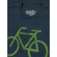 thumbnail image 2 of Tee Luv Men's Faded 38 Miles Per Burrito Cycling Graphic Shirt (S), 2 of 6
