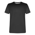 thumbnail image 5 of FNFYFH Men's Athletic Running T-Shirts Moisture Wicking Gym Workout Shirts Short Sleeve Sports Tee Tops, 5 of 6
