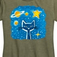 thumbnail image 2 of Pete The Cat - Imagination Space Dream - Women's Short Sleeve Graphic T-Shirt, 2 of 6