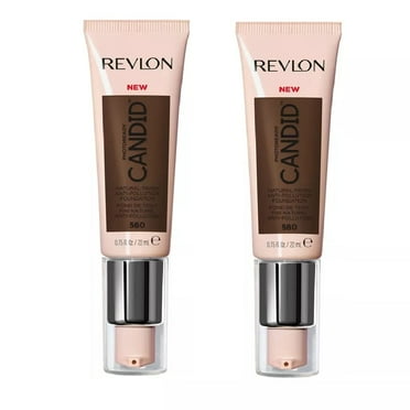 Pack Of 2 Revlon Photoready Candid Natural Finish Foundation, Espresso 560