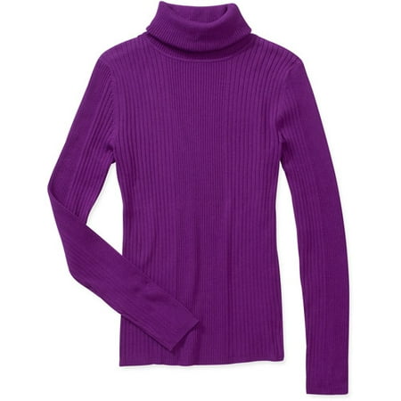 George Women's Plus-size Ribbed Turtlene